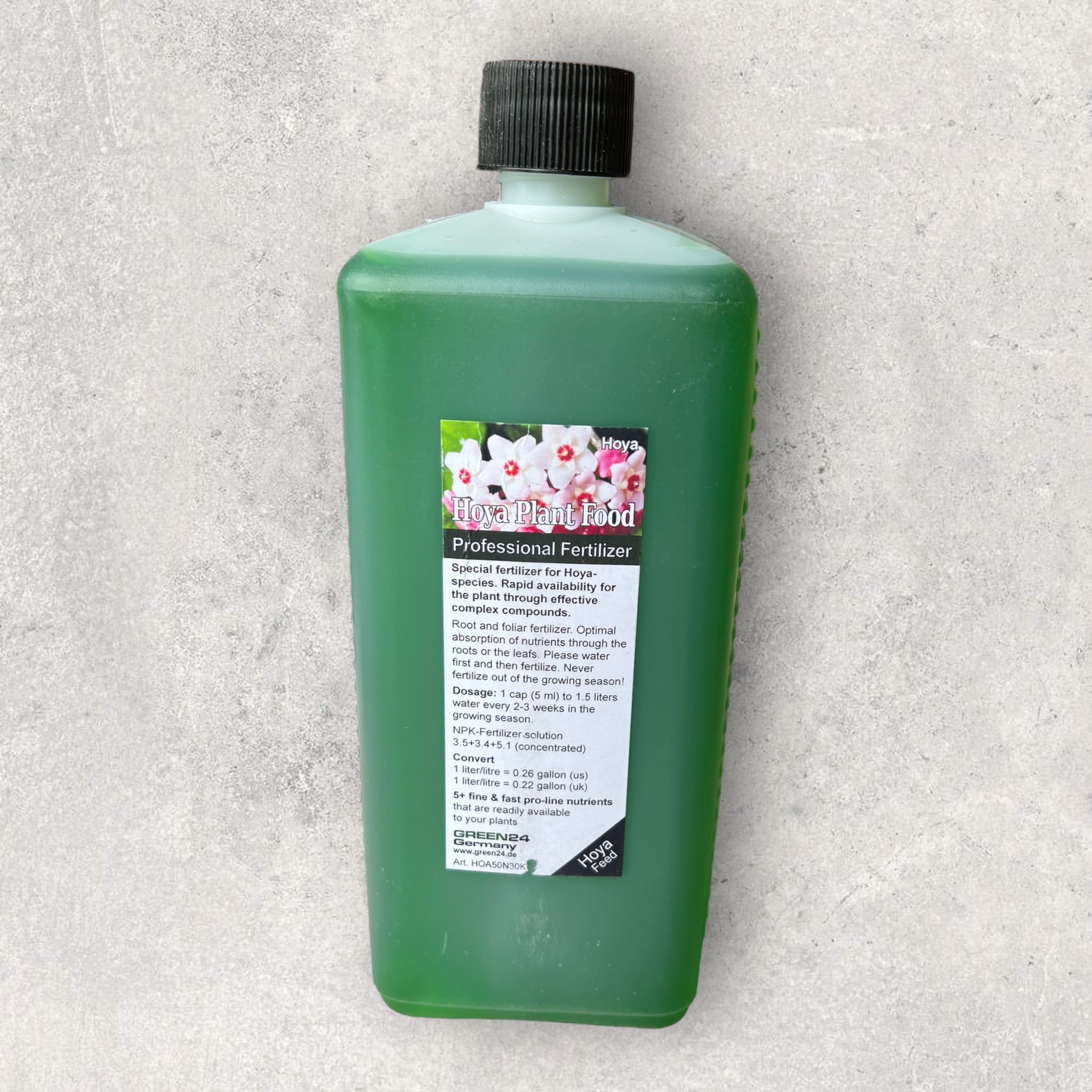 Engrais pour plantes Hoya - Engrais liquide 500 ml (2 bouteilles de 250 ml)